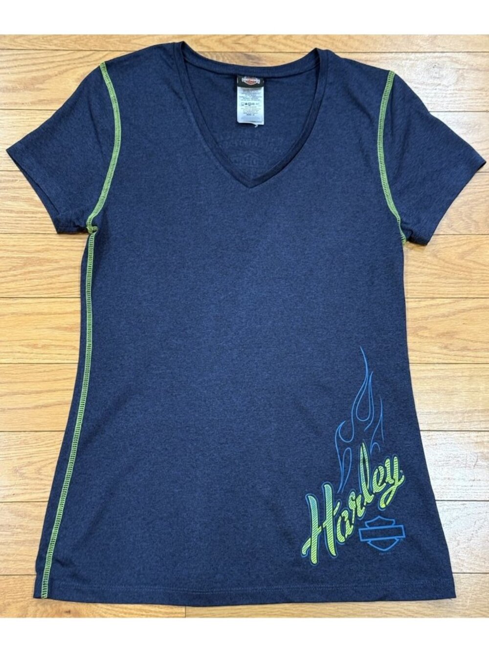 Harley Davidson Women's Medium Blue Shirt West Palm Beach Florida